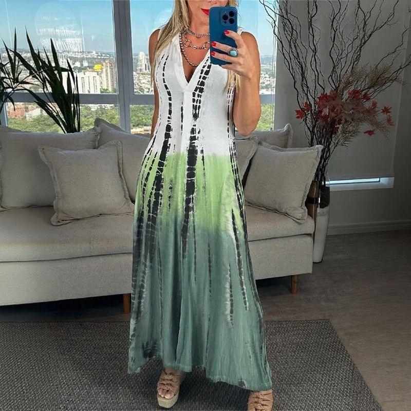 Stefania - Abito maxi senza maniche