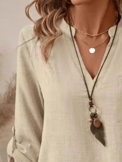 Simona – Blusa casual con eleganza