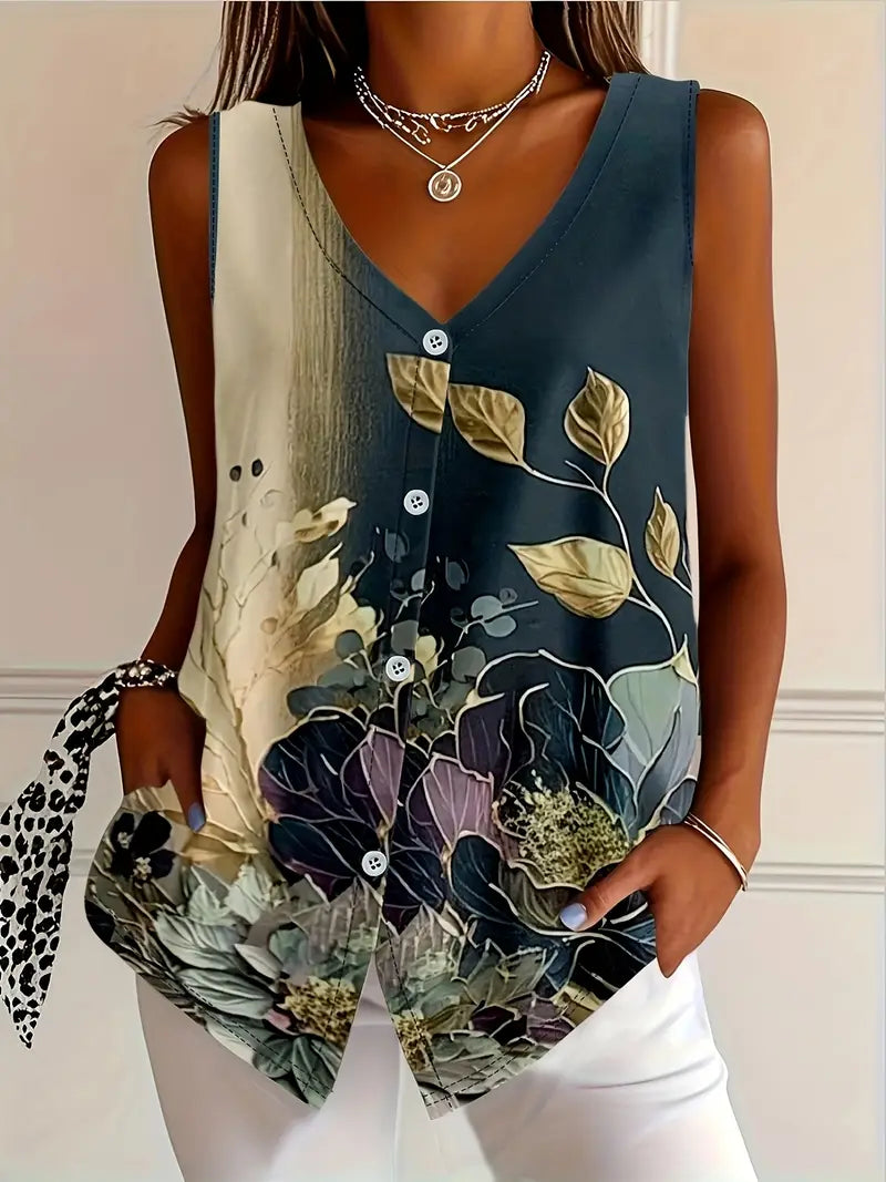 Elisha - Blusa a fantasia elegante