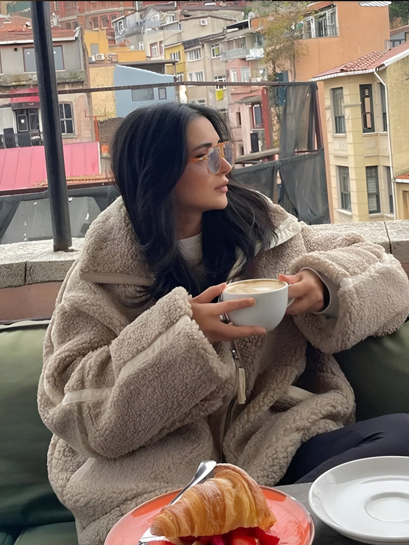 Nuvia – Cappotto in Morbido Teddy