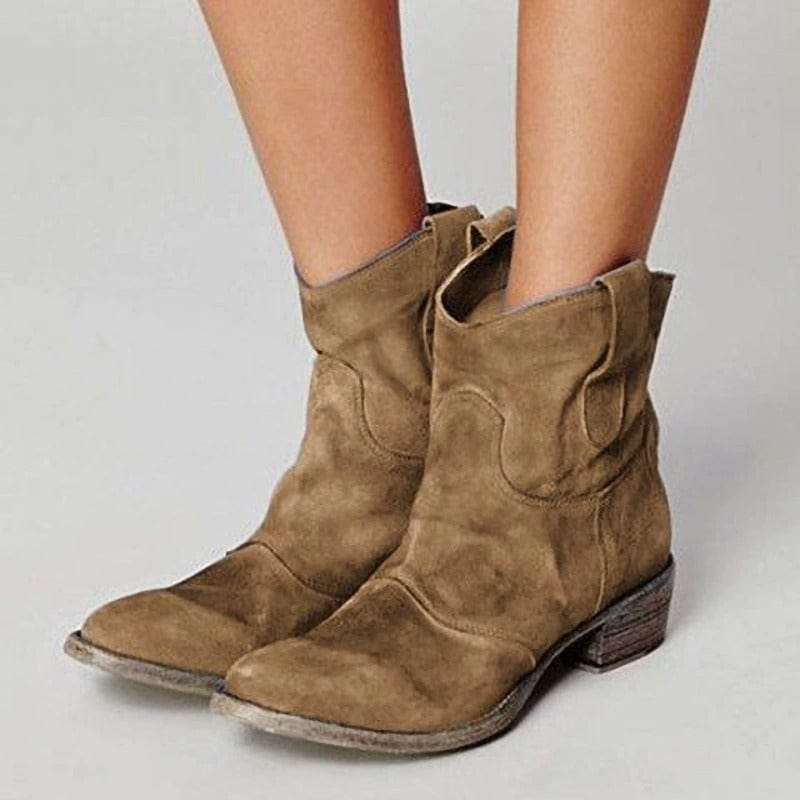 Elvanna – Stivali Western in Suede