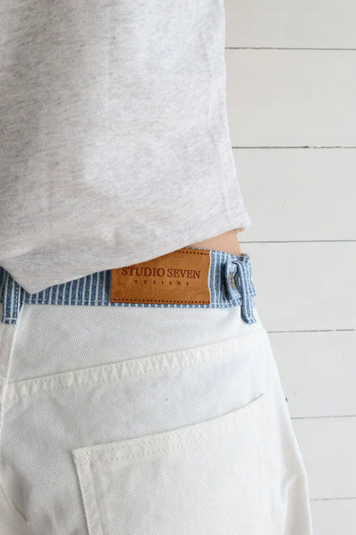 Nova - Jeans a Gamba Larga con Coulisse