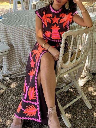 Katia – Completo con Top e Gonna Stampata